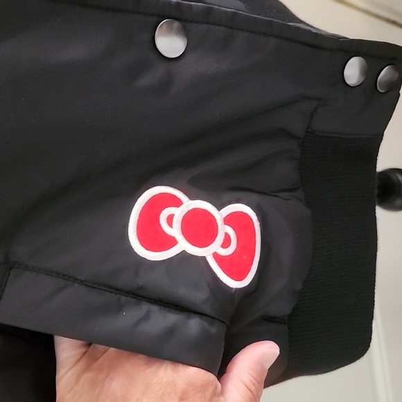 New RARE HTF Torrid X Hello Kitty Patch Bomber Jacket Size 2 Torrid (18/20)  2X - Picture 10 of 16